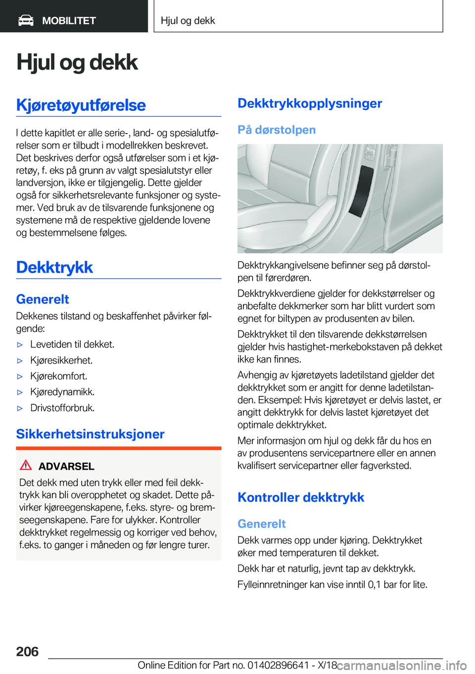 BMW M2 2019  InstruksjonsbØker (in Norwegian) �H�j�u�l��o�g��d�e�k�k�K�j�