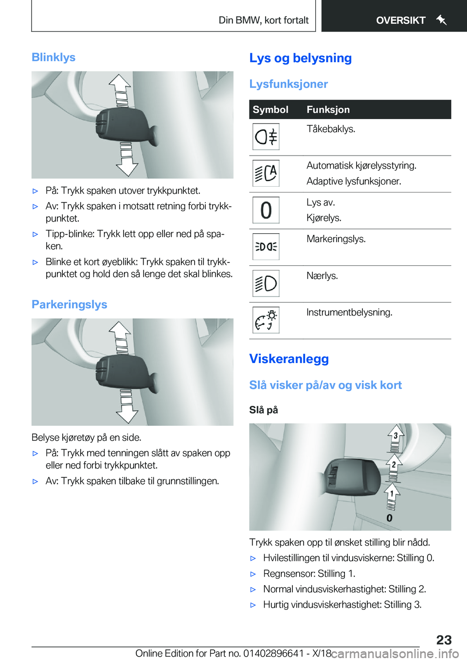 BMW M2 2019  InstruksjonsbØker (in Norwegian) �B�l�i�n�k�l�Z�s'x�P�å�:��T�r�y�k�k��s�p�a�k�e�n��u�t�o�v�e�r��t�r�y�k�k�p�u�n�k�t�e�t�.'x�A�v�:��T�r�y�k�k��s�p�a�k�e�n��i��m�o�t�s�a�t�t��r�e�t�n�i�n�g��f�o�r�b�i��t�r�y�k�kj�p�