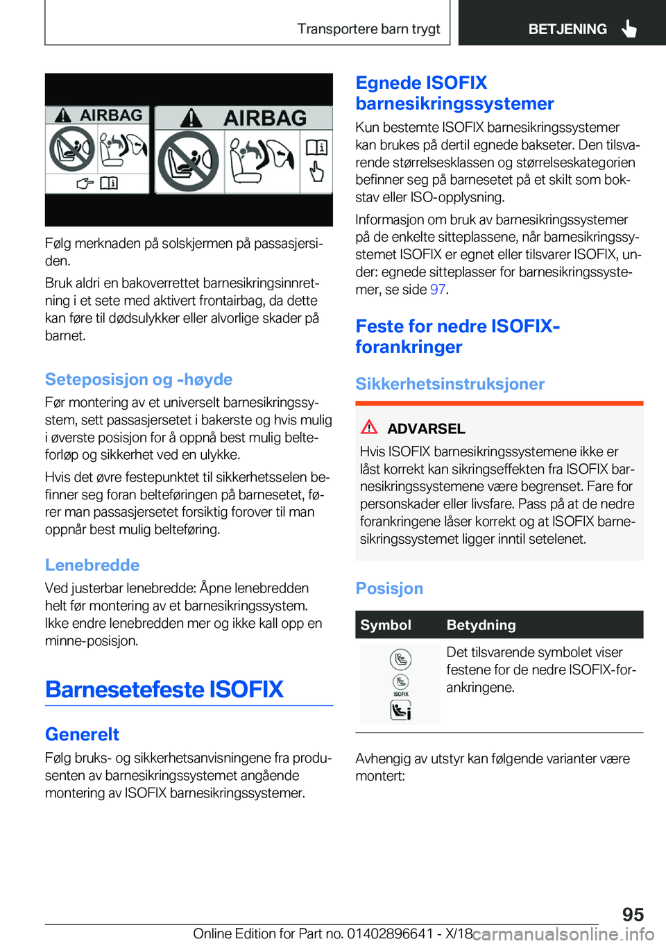 BMW M2 2019  InstruksjonsbØker (in Norwegian) �F�