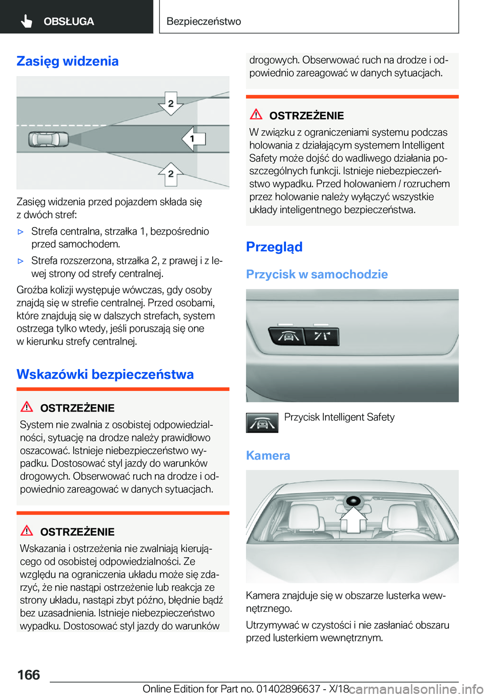 BMW M2 2019  Instrukcja obsługi (in Polish) �Z�a�s�i�