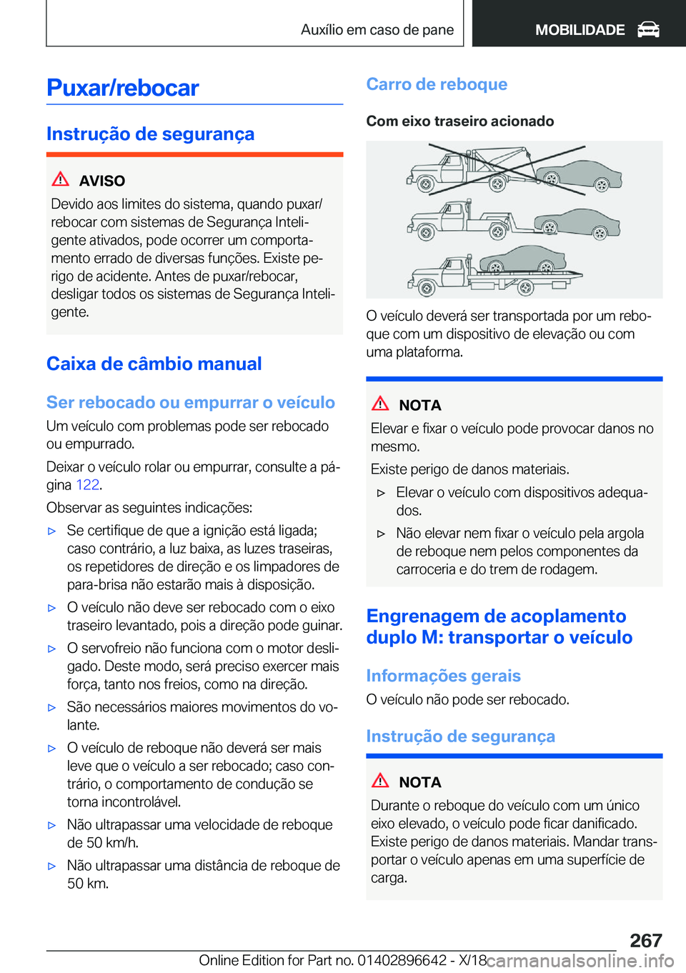 BMW M2 2019  Manual do condutor (in Portuguese) �P�u�x�a�r�/�r�e�b�o�c�a�r
�I�n�s�t�r�u�