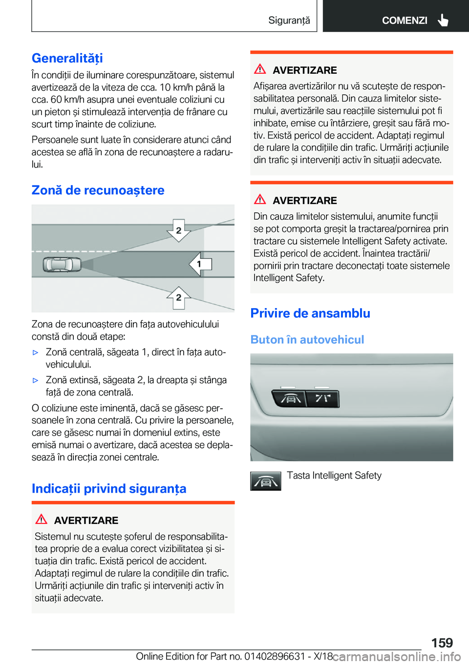 BMW M2 2019  Ghiduri De Utilizare (in Romanian) �G�e�n�e�r�a�l�i�t�