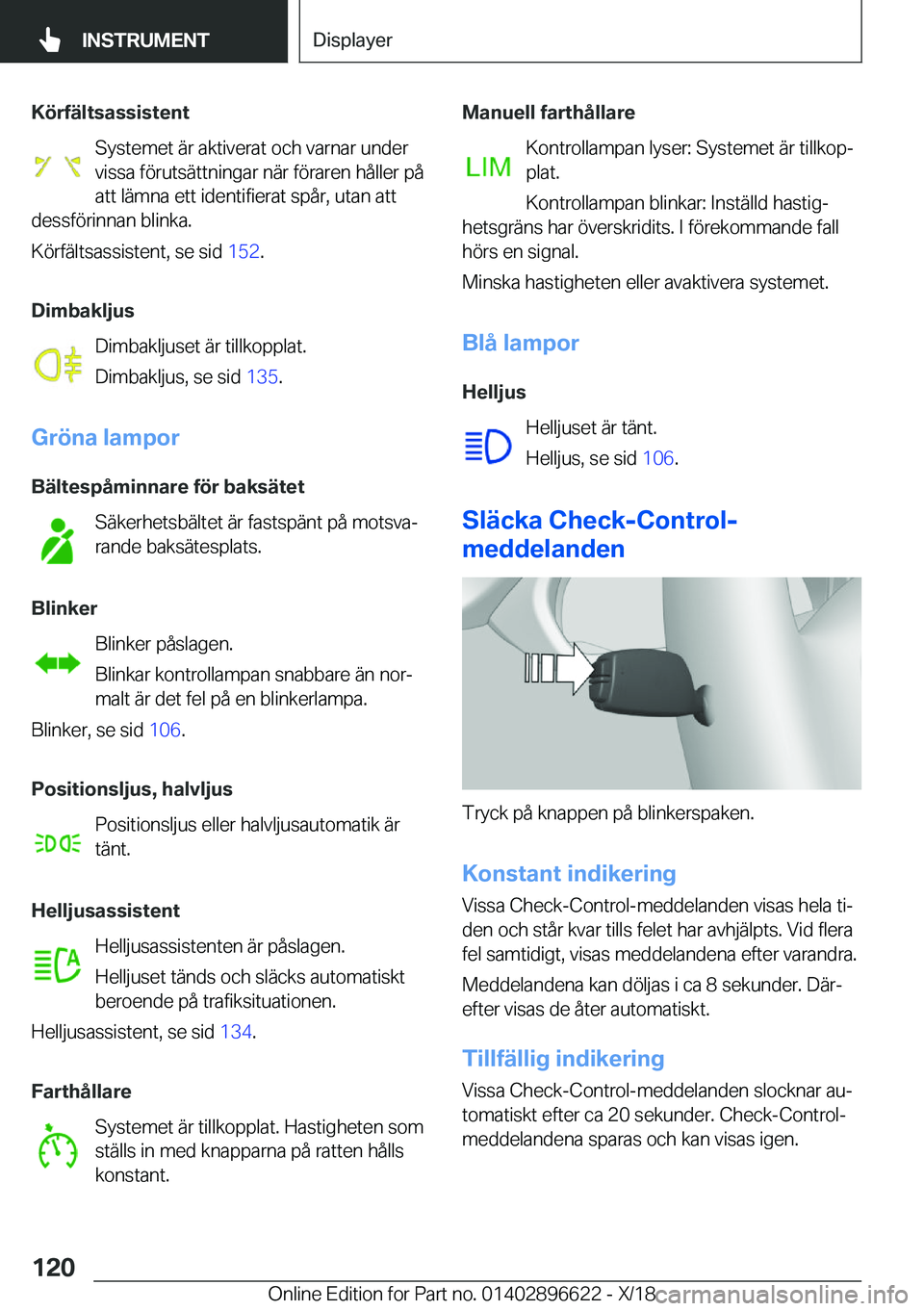 BMW M2 2019  InstruktionsbÖcker (in Swedish) �K�