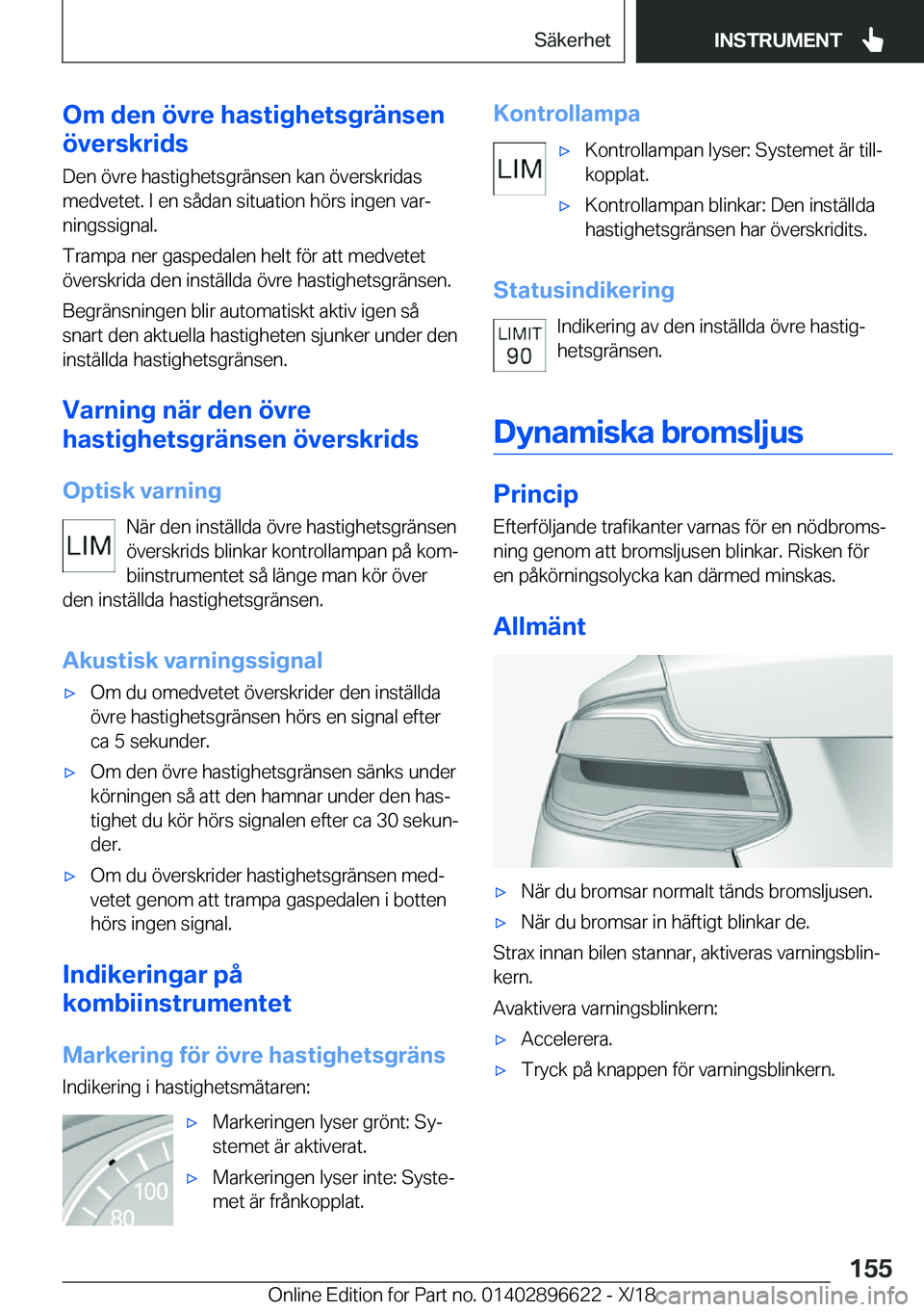 BMW M2 2019  InstruktionsbÖcker (in Swedish) �O�m��d�e�n��