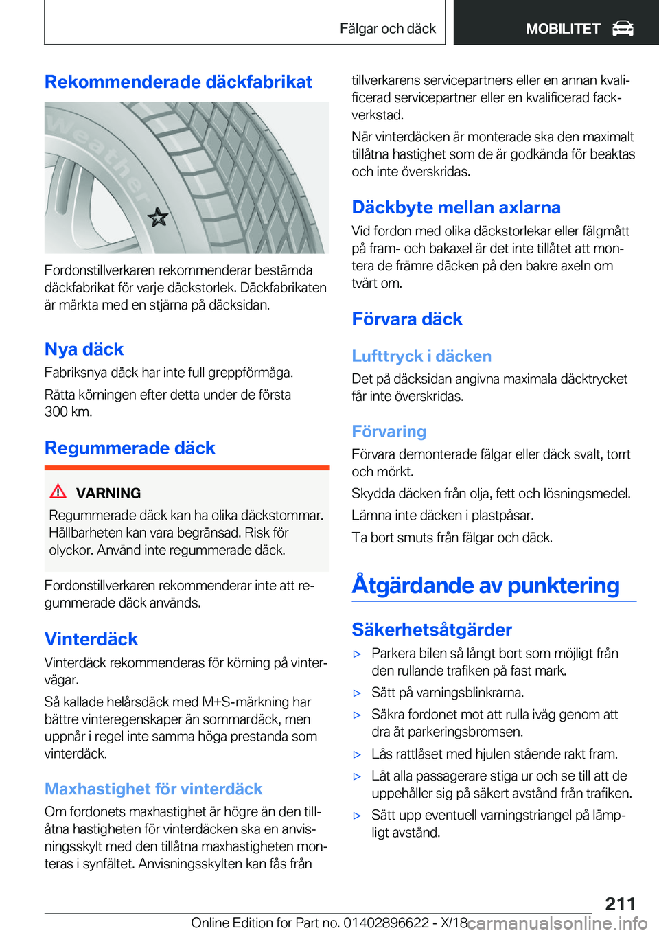 BMW M2 2019  InstruktionsbÖcker (in Swedish) �R�e�k�o�m�m�e�n�d�e�r�a�d�e��d�ä�c�k�f�a�b�r�i�k�a�t
�F�o�r�d�o�n�s�t�i�l�l�v�e�r�k�a�r�e�n��r�e�k�o�m�m�e�n�d�e�r�a�r��b�e�s�t�ä�m�d�a�d�ä�c�k�f�a�b�r�i�k�a�t��f�