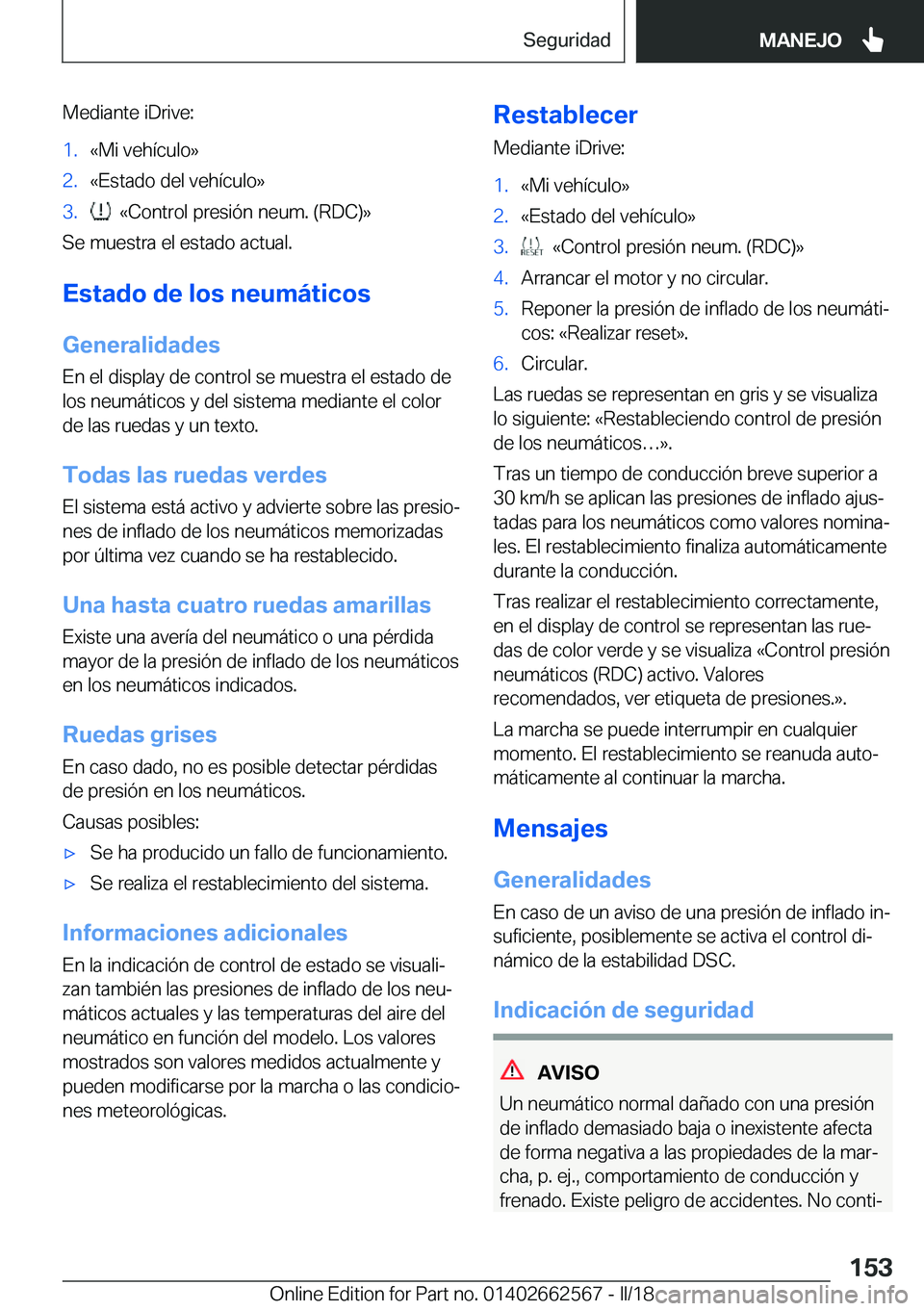 BMW M2 2018  Manuales de Empleo (in Spanish) �M�e�d�i�a�n�t�e� �i�D�r�i�v�e�:�1�.�«�M�i� �v�e�h�