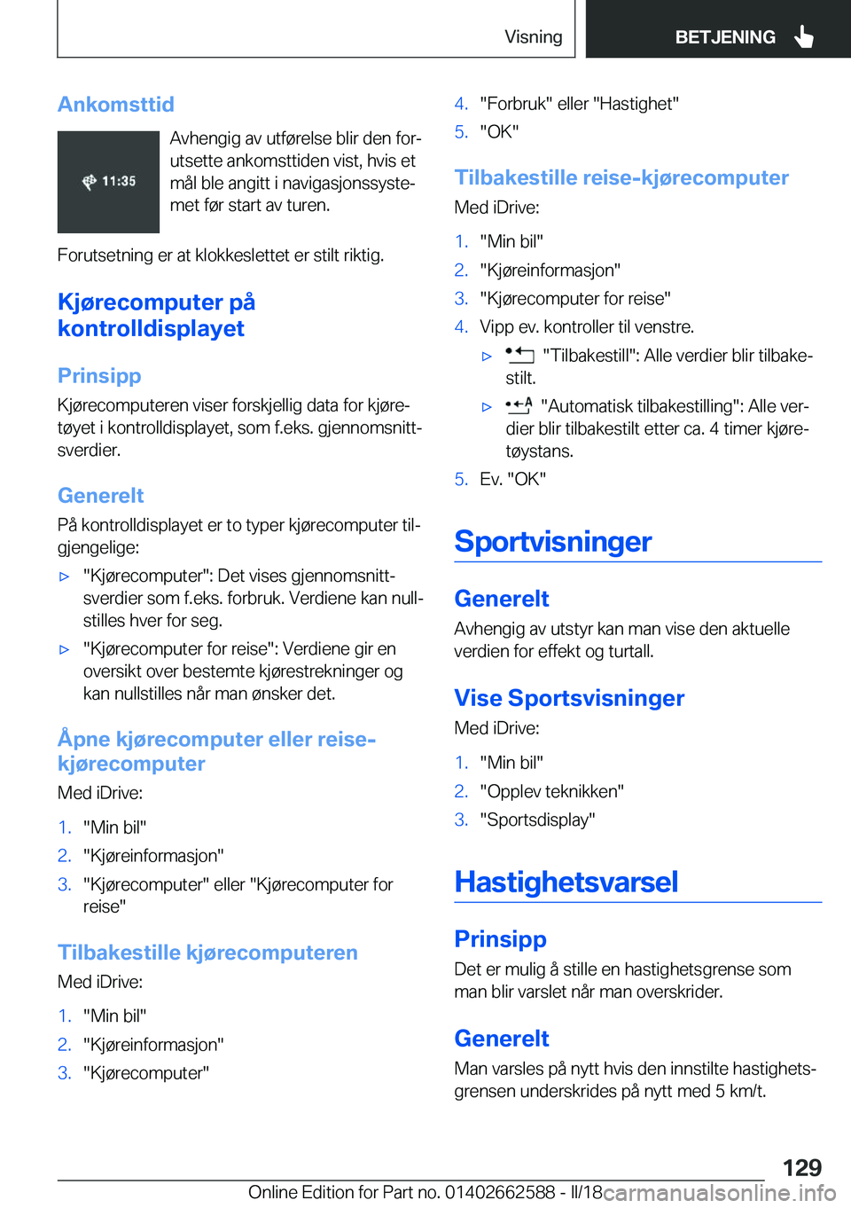 BMW M2 2018  InstruksjonsbØker (in Norwegian) �A�n�k�o�m�s�t�t�i�d�A�v�h�e�n�g�i�g� �a�v� �u�t�f�