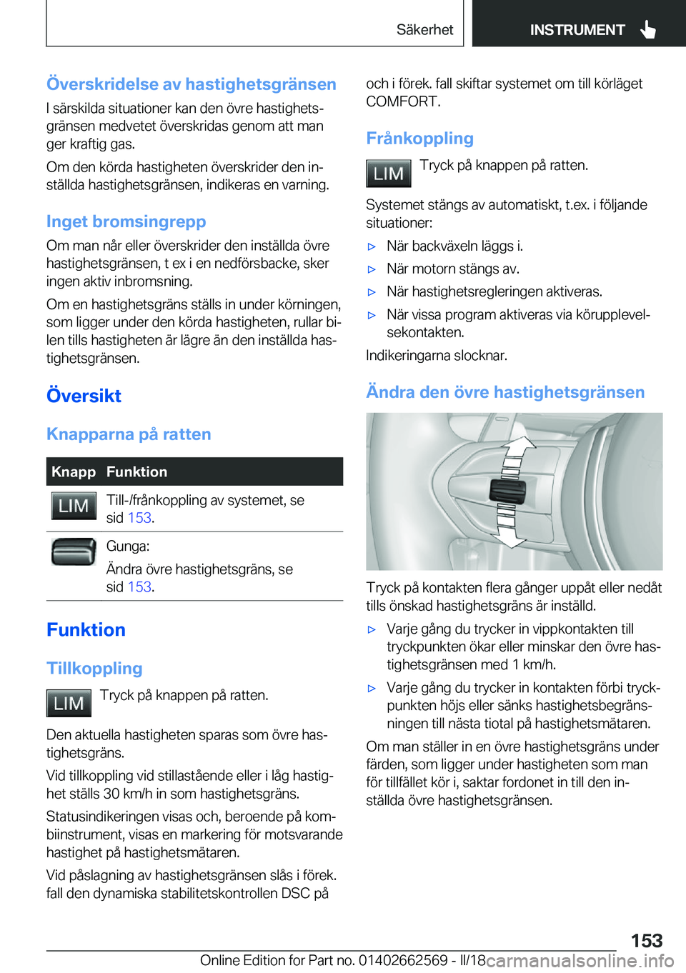BMW M2 2018  InstruktionsbÖcker (in Swedish) �