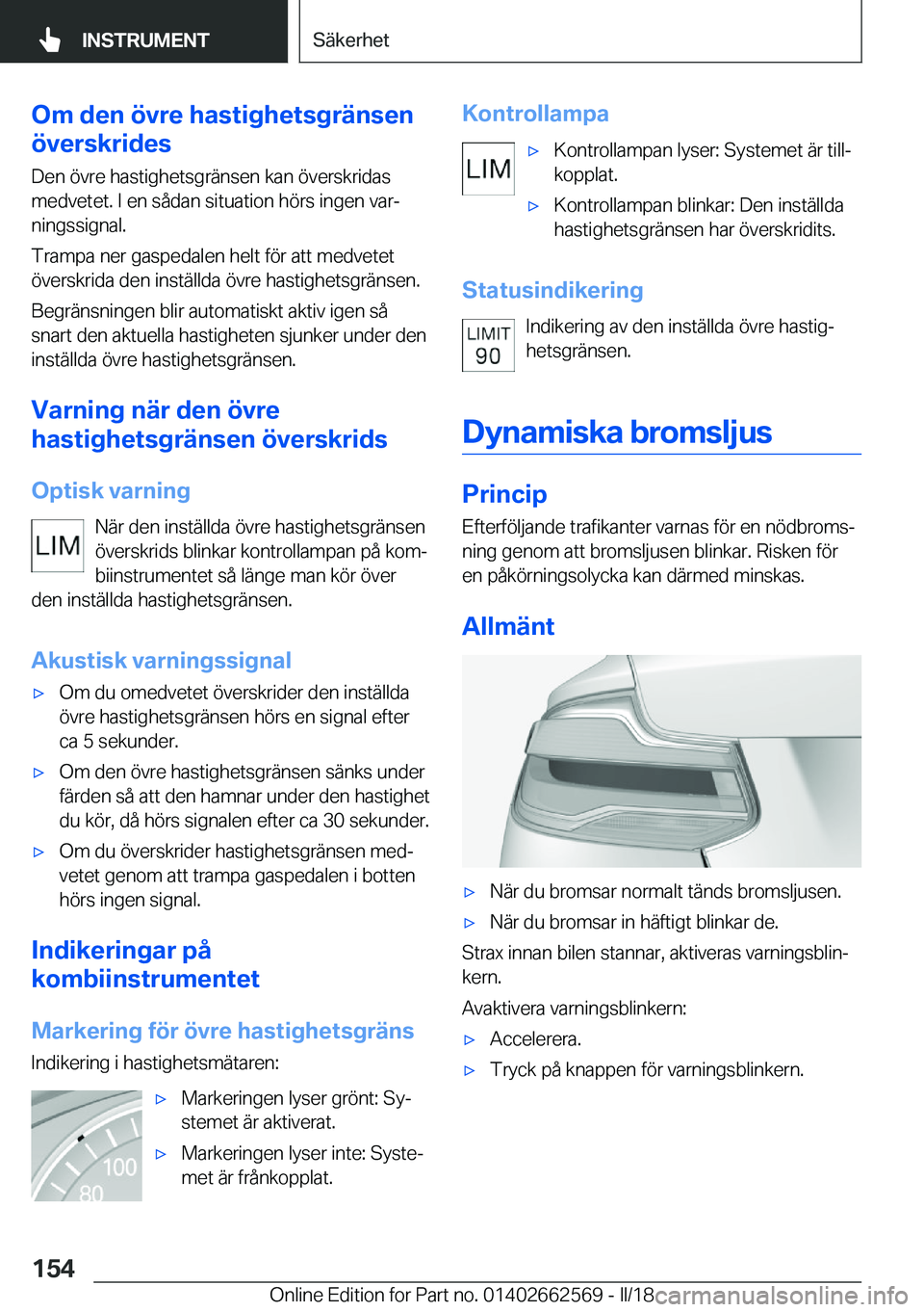 BMW M2 2018  InstruktionsbÖcker (in Swedish) �O�m��d�e�n��