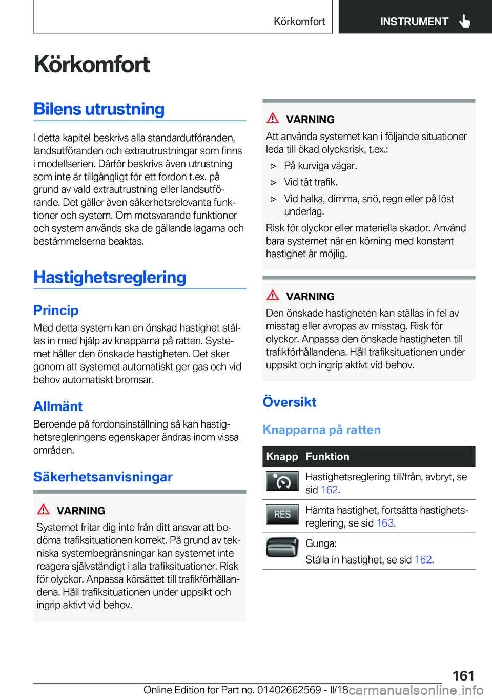 BMW M2 2018  InstruktionsbÖcker (in Swedish) �K�