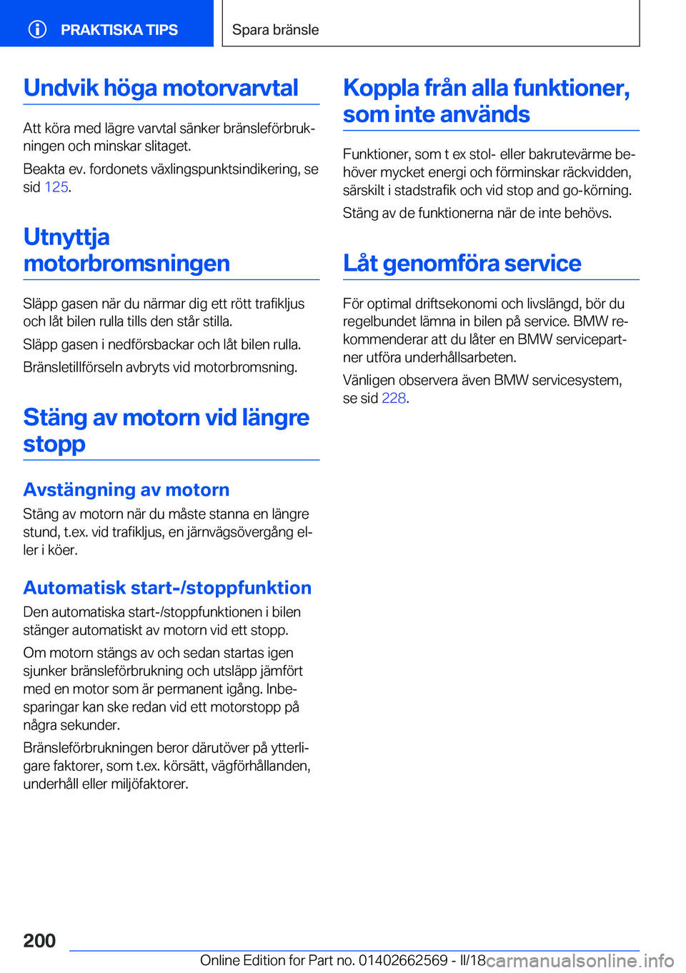 BMW M2 2018  InstruktionsbÖcker (in Swedish) �U�n�d�v�i�k��h�