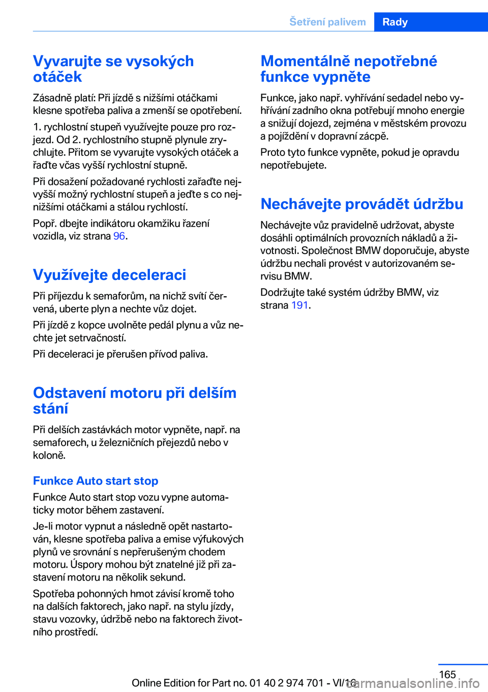 BMW M2 2017  Návod na použití (in Czech) �V�y�v�a�r�u�j�t�e��s�e��v�y�s�o�k�