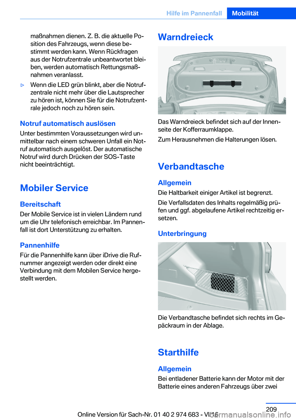 BMW M2 2017  Betriebsanleitungen (in German) �m�a�