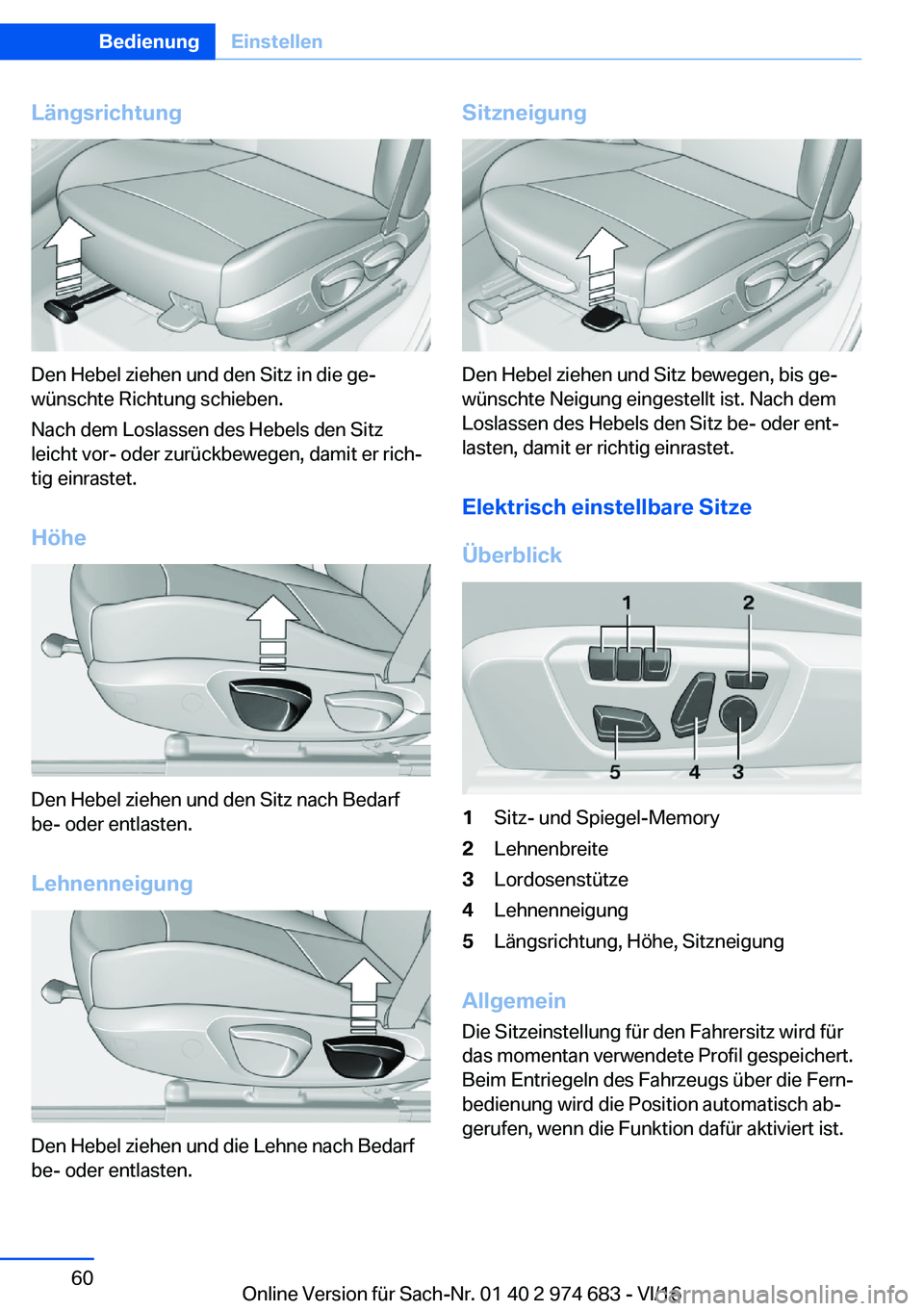 BMW M2 2017  Betriebsanleitungen (in German) �L�