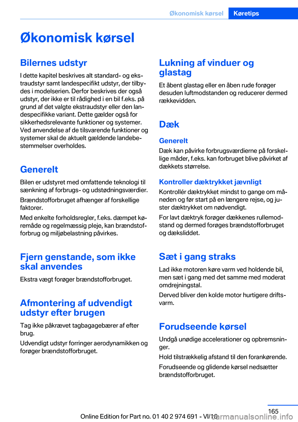 BMW M2 2017  InstruktionsbØger (in Danish) �