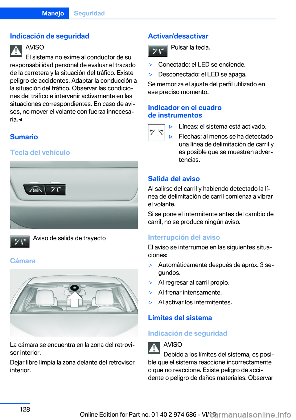 BMW M2 2017  Manuales de Empleo (in Spanish) �I�n�d�i�c�a�c�i�