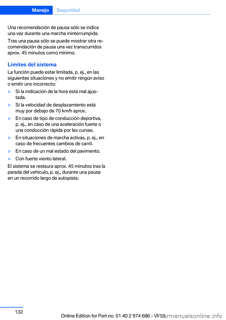 BMW M2 2017  Manuales de Empleo (in Spanish) �U�n�a� �r�e�c�o�m�e�n�d�a�c�i�