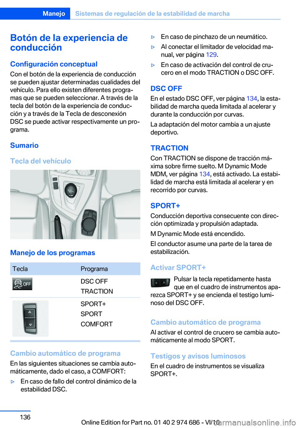 BMW M2 2017  Manuales de Empleo (in Spanish) �B�o�t�