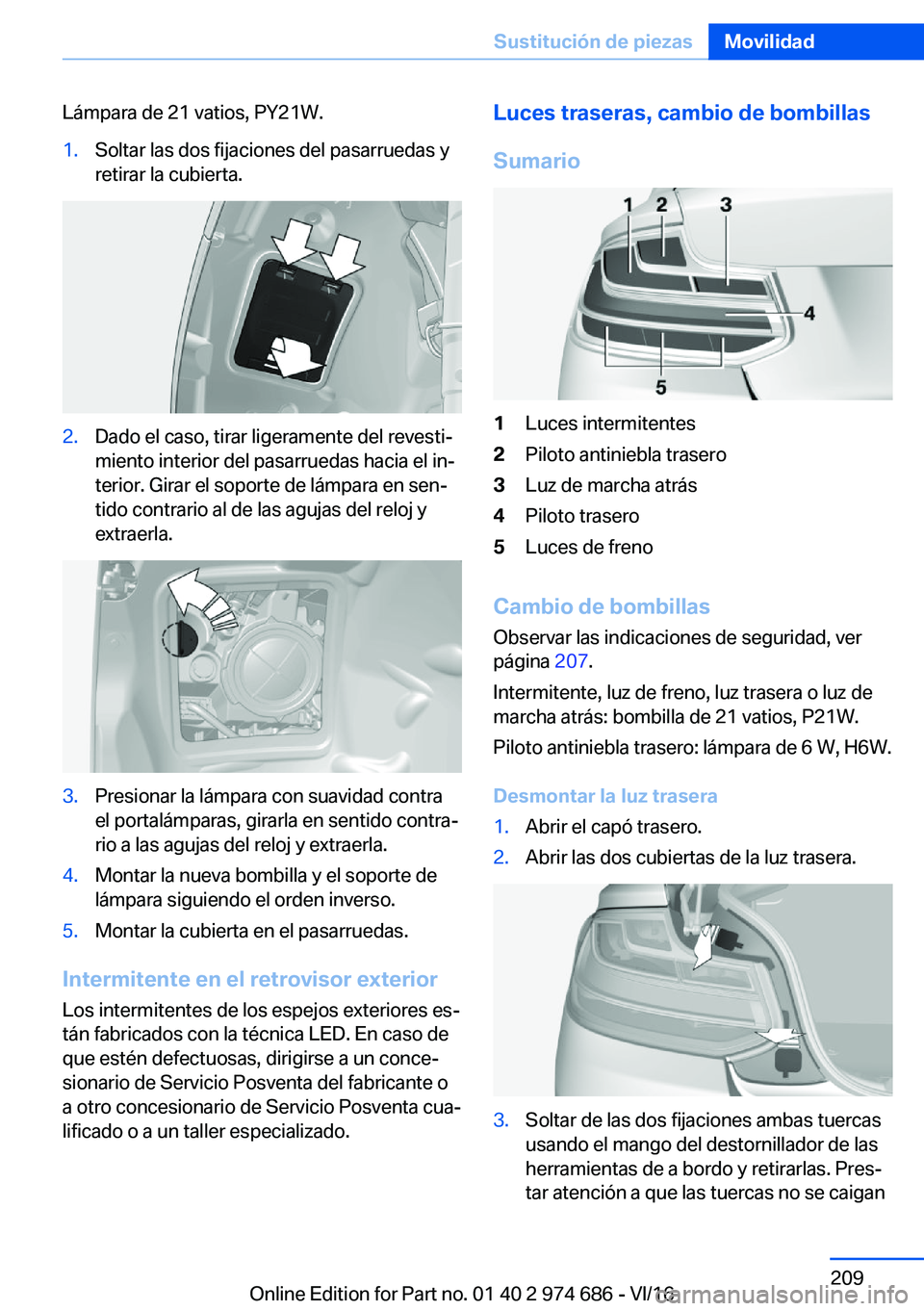 BMW M2 2017  Manuales de Empleo (in Spanish) �L�