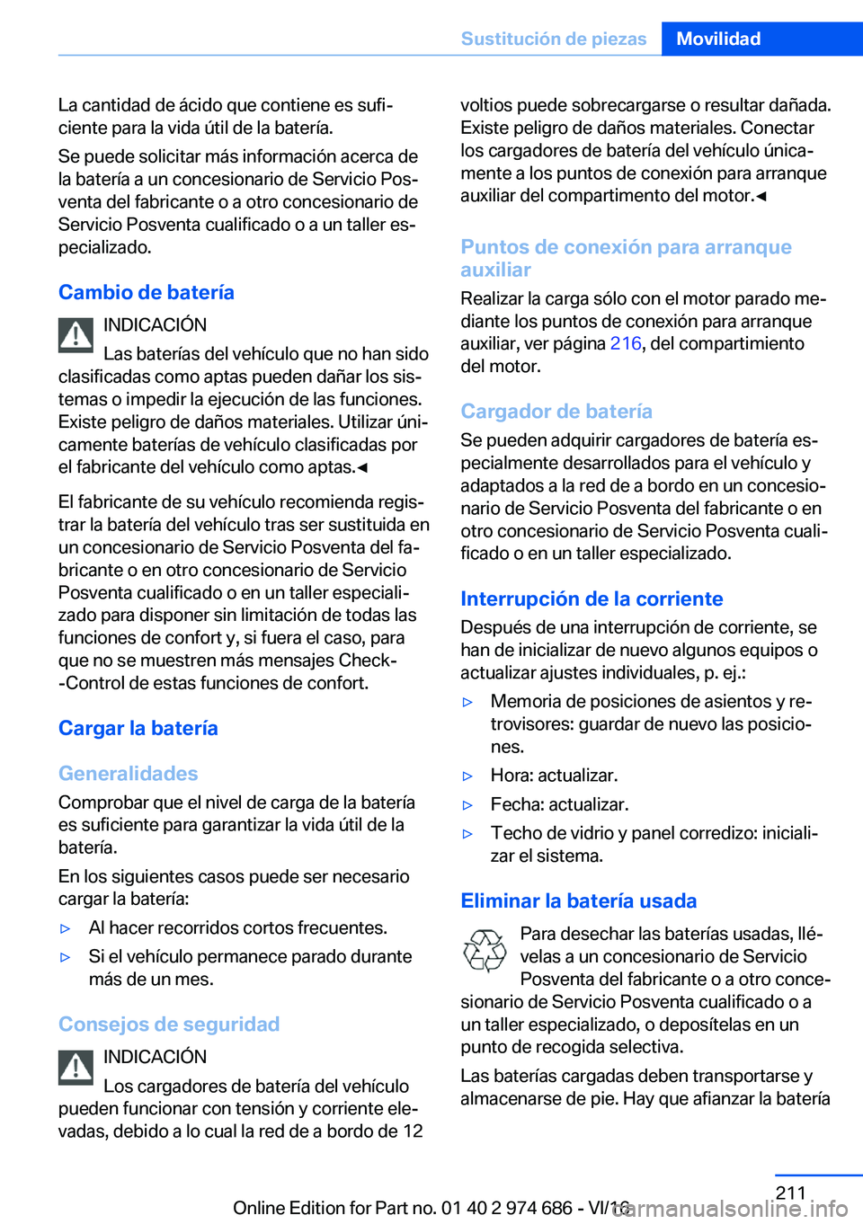 BMW M2 2017  Manuales de Empleo (in Spanish) �L�a� �c�a�n�t�i�d�a�d� �d�e� �
