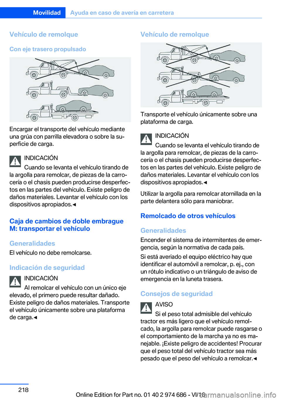 BMW M2 2017  Manuales de Empleo (in Spanish) �V�e�h�