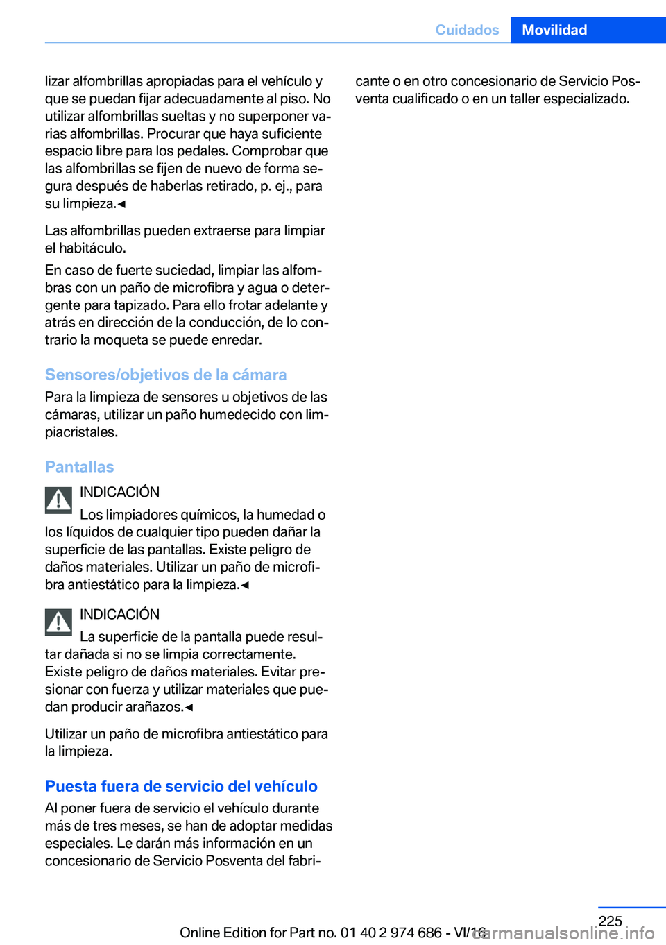 BMW M2 2017  Manuales de Empleo (in Spanish) �l�i�z�a�r� �a�l�f�o�m�b�r�i�l�l�a�s� �a�p�r�o�p�i�a�d�a�s� �p�a�r�a� �e�l� �v�e�h�