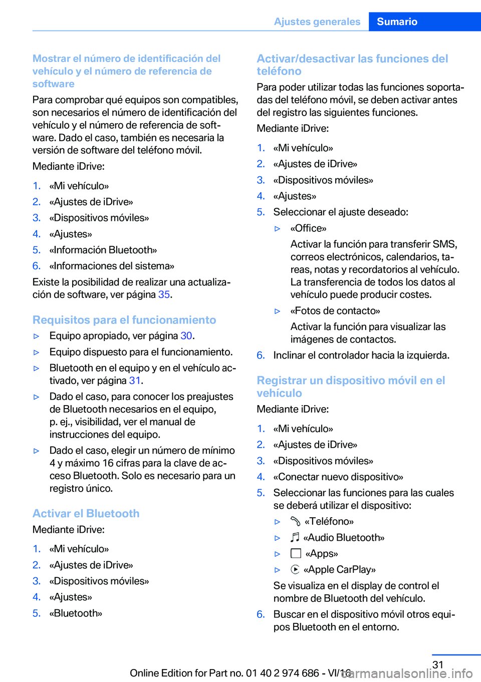 BMW M2 2017  Manuales de Empleo (in Spanish) �M�o�s�t�r�a�r��e�l��n�
