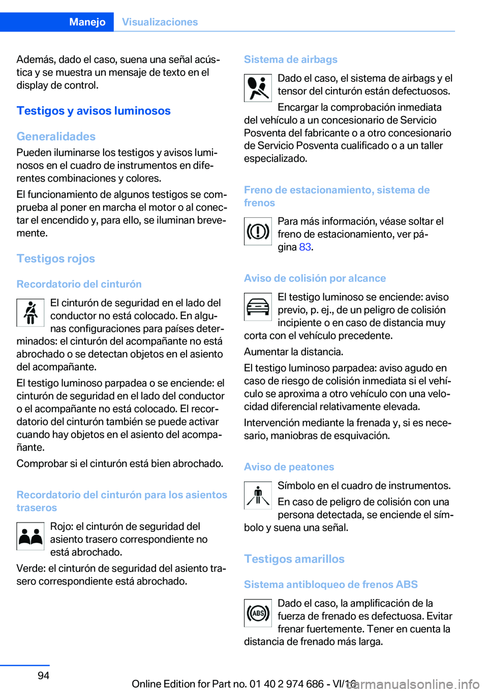 BMW M2 2017  Manuales de Empleo (in Spanish) �A�d�e�m�