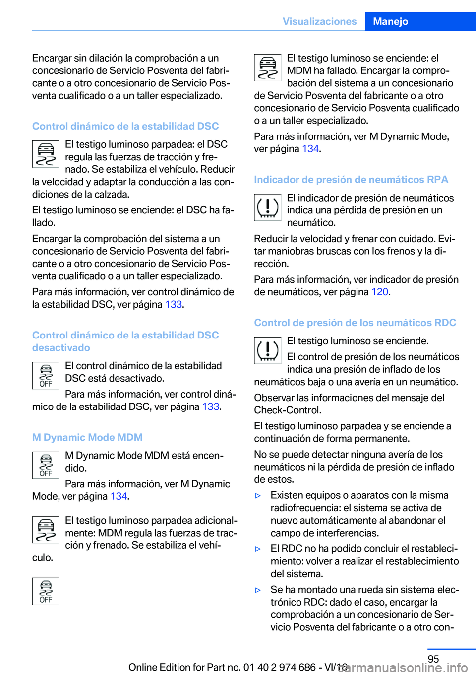 BMW M2 2017  Manuales de Empleo (in Spanish) �E�n�c�a�r�g�a�r� �s�i�n� �d�i�l�a�c�i�