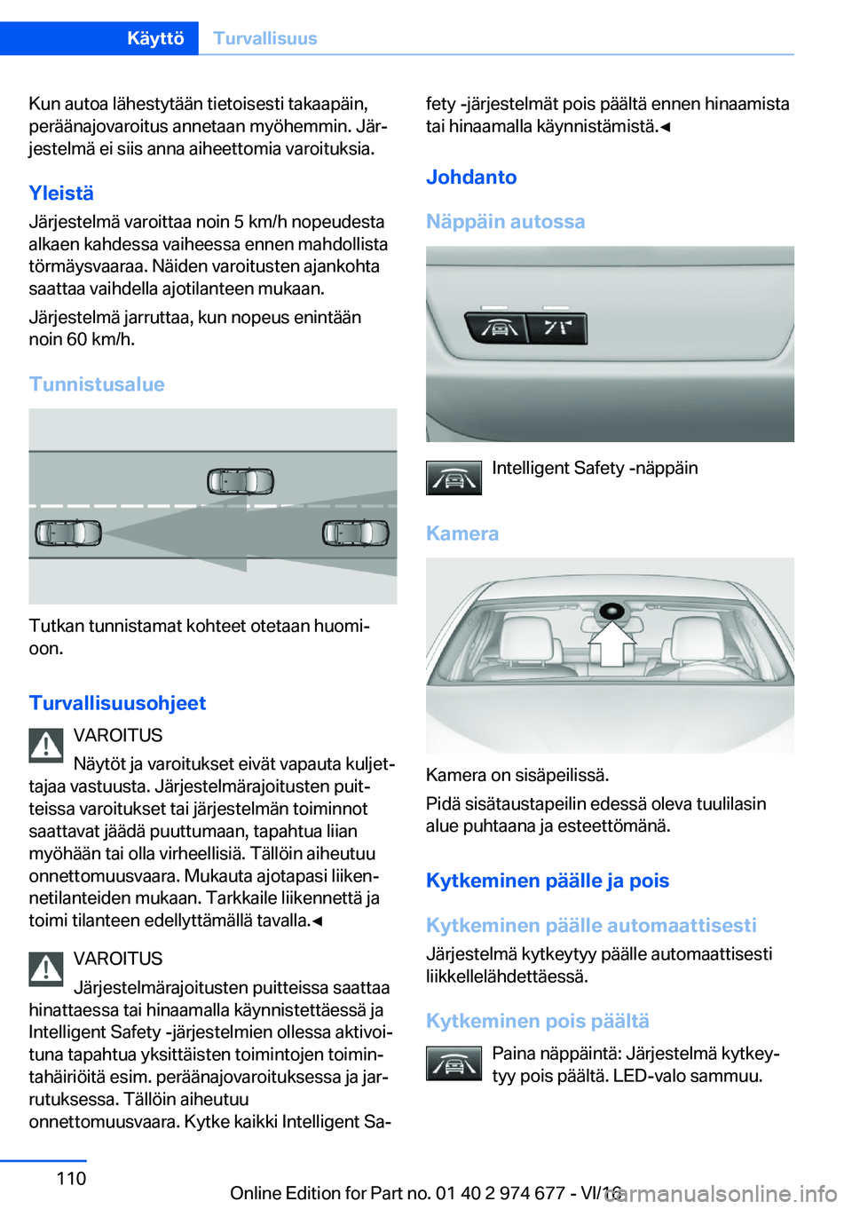 BMW M2 2017  Omistajan Käsikirja (in Finnish) �K�u�n� �a�u�t�o�a� �l�