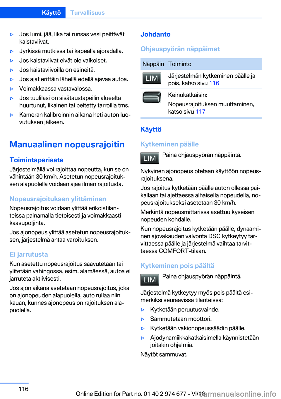 BMW M2 2017  Omistajan Käsikirja (in Finnish) 'y�J�o�s� �l�u�m�i�,� �j�