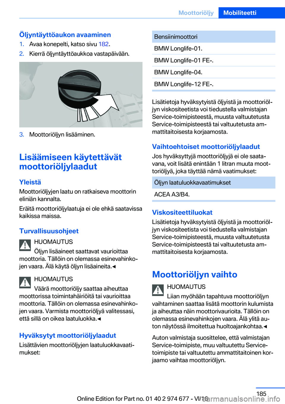BMW M2 2017  Omistajan Käsikirja (in Finnish) �