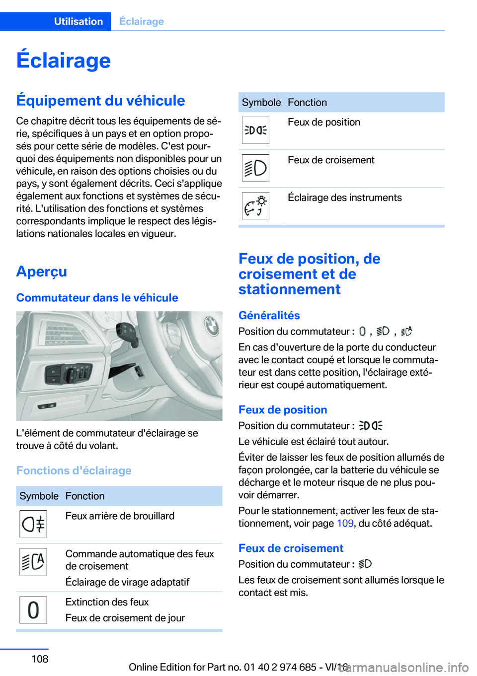 BMW M2 2017  Notices Demploi (in French) �