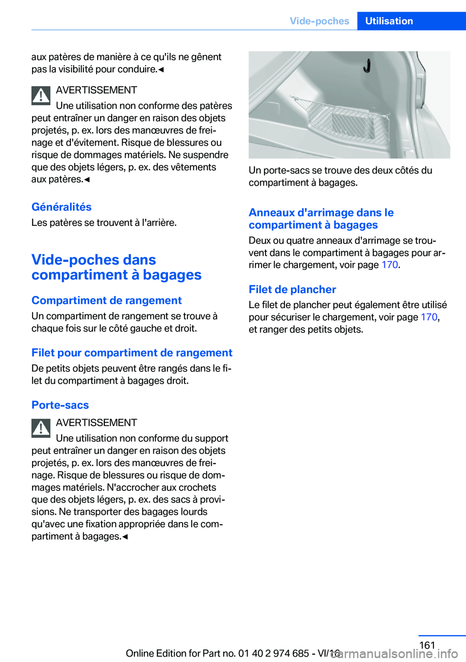 BMW M2 2017  Notices Demploi (in French) �a�u�x� �p�a�t�è�r�e�s� �d�e� �m�a�n�i�è�r�e� �