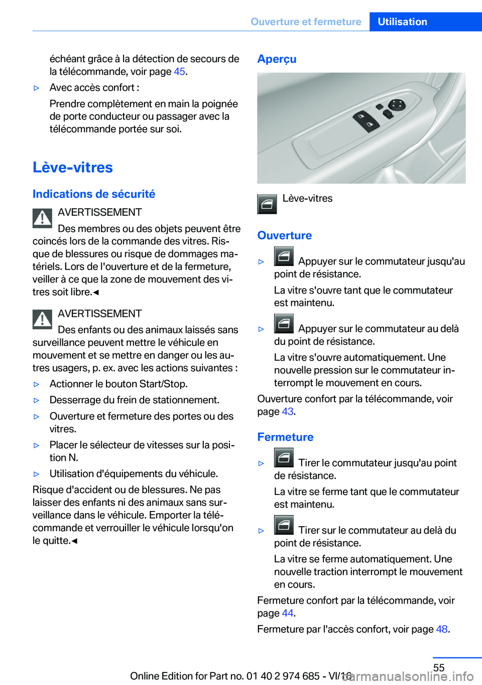 BMW M2 2017  Notices Demploi (in French) �é�c�h�é�a�n�t� �g�r�
