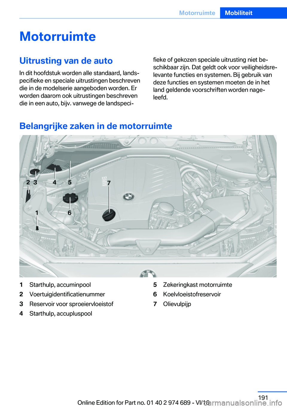 BMW M2 2017  Instructieboekjes (in Dutch) �M�o�t�o�r�r�u�i�m�t�e�U�i�t�r�u�s�t�i�n�g��v�a�n��d�e��a�u�t�o
�I�n� �d�i�t� �h�o�o�f�d�s�t�u�k� �w�o�r�d�e�n� �a�l�l�e� �s�t�a�n�d�a�a�r�d�,� �l�a�n�d�sj
�p�e�c�i�f�i�e�k�e� �e�n� �s�p�e�c�i�a�l
