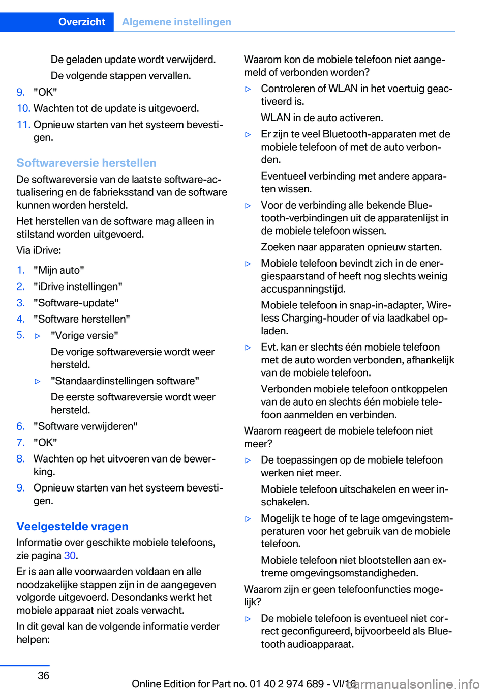 BMW M2 2017  Instructieboekjes (in Dutch) �D�e� �g�e�l�a�d�e�n� �u�p�d�a�t�e� �w�o�r�d�t� �v�e�r�w�i�j�d�e�r�d�.
�D�e� �v�o�l�g�e�n�d�e� �s�t�a�p�p�e�n� �v�e�r�v�a�l�l�e�n�.�9�.�"�O�K�"�1�0�.�W�a�c�h�t�e�n� �t�o�t� �d�e� �u�p�d�a�t�e�