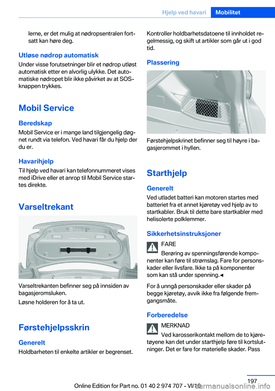 BMW M2 2017  InstruksjonsbØker (in Norwegian) �l�e�r�n�e�,� �e�r� �d�e�t� �m�u�l�i�g� �a�t� �n�