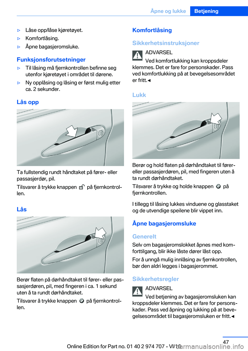 BMW M2 2017  InstruksjonsbØker (in Norwegian) 'y�L�å�s�e� �o�p�p�/�l�å�s�e� �k�j�