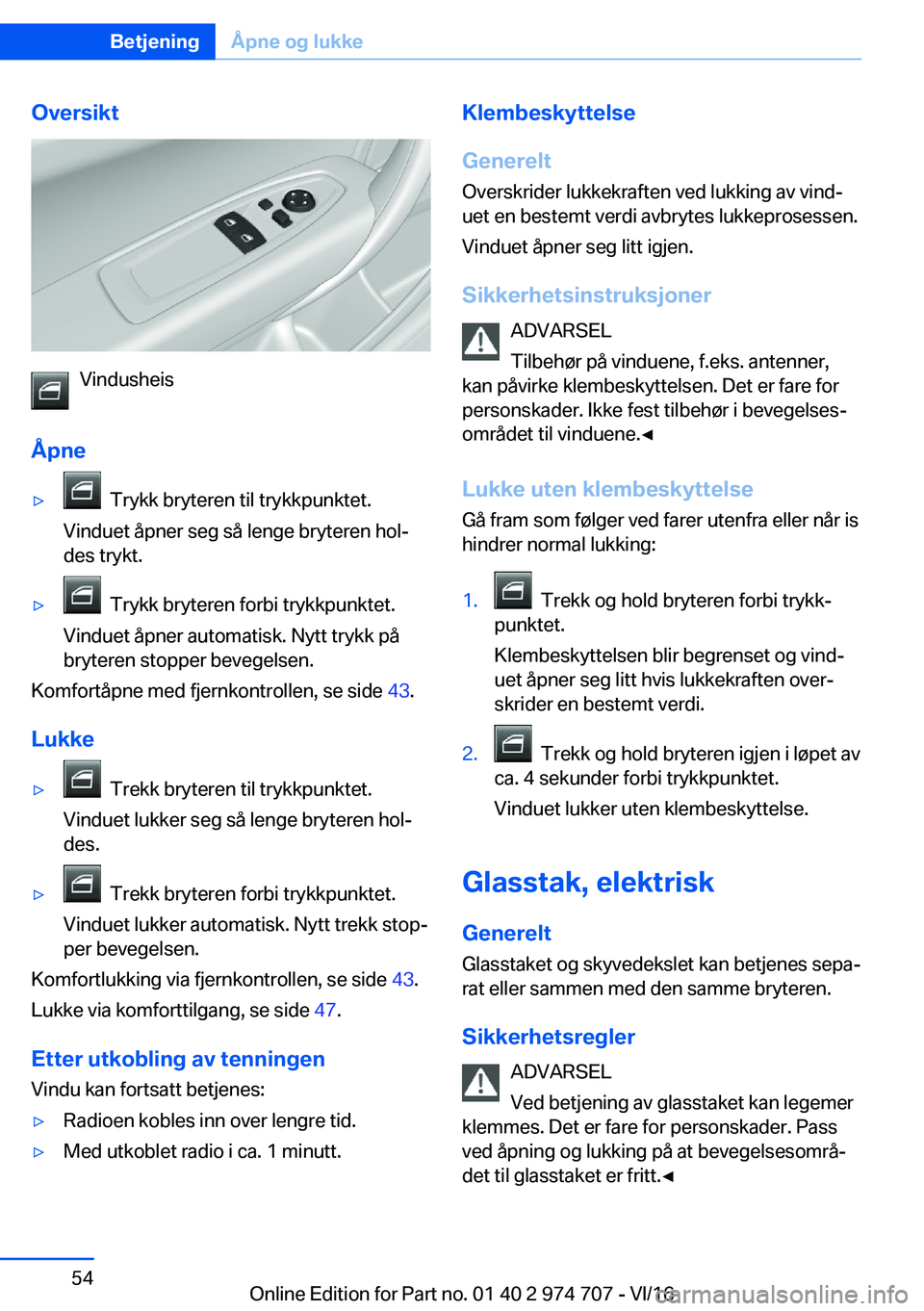 BMW M2 2017  InstruksjonsbØker (in Norwegian) �O�v�e�r�s�i�k�t
�V�i�n�d�u�s�h�e�i�s
�
