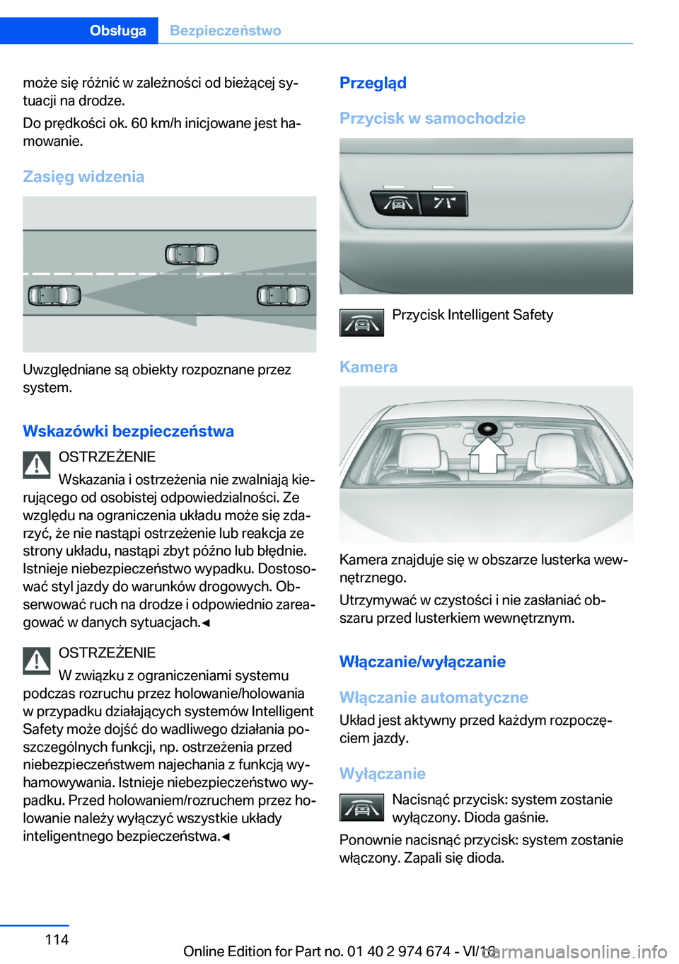 BMW M2 2017  Instrukcja obsługi (in Polish) �m�o 9�e� �s�i�