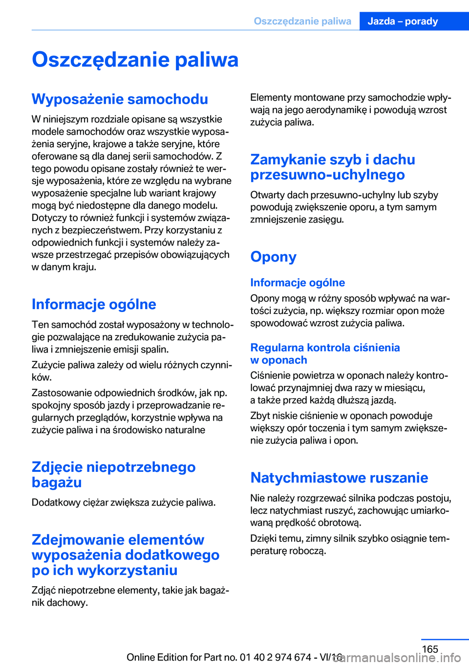 BMW M2 2017  Instrukcja obsługi (in Polish) �O�s�z�c�z�