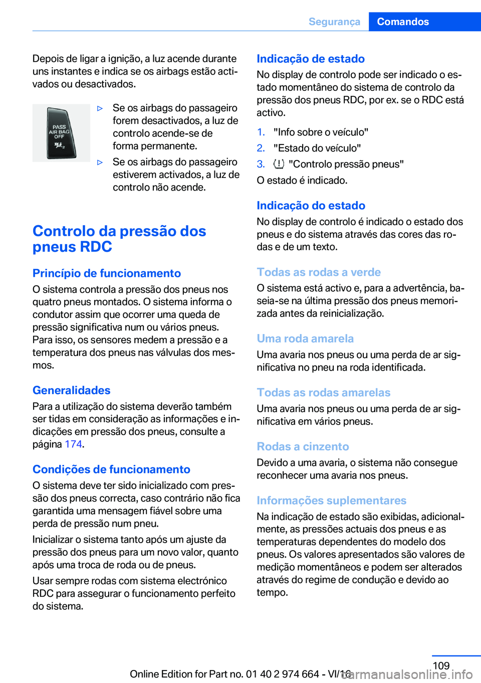 BMW M2 2017  Manual do condutor (in Portuguese) �D�e�p�o�i�s� �d�e� �l�i�g�a�r� �a� �i�g�n�i�