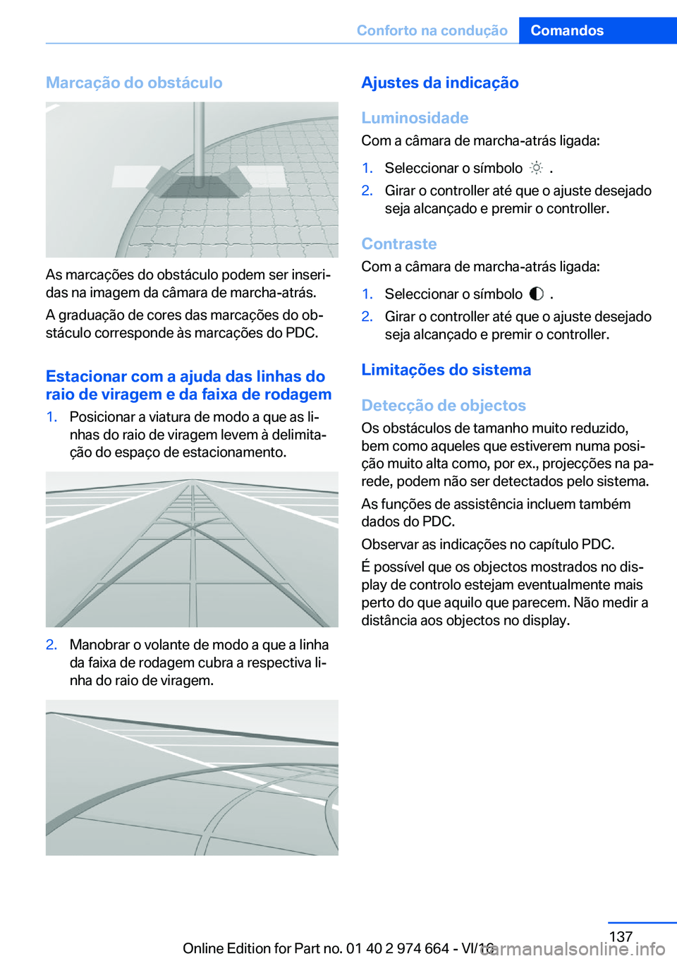 BMW M2 2017  Manual do condutor (in Portuguese) �M�a�r�c�a�