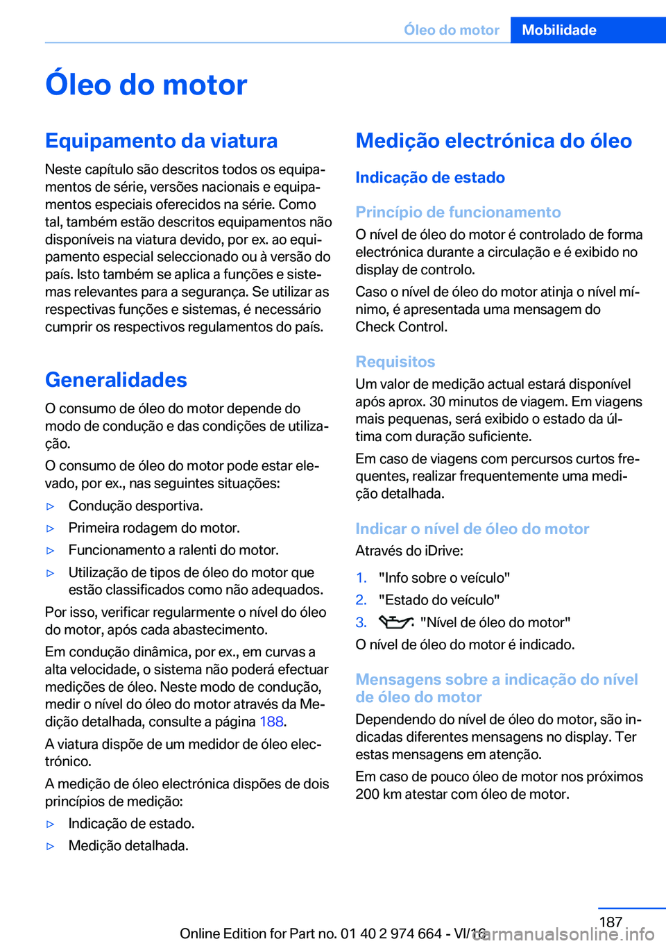 BMW M2 2017  Manual do condutor (in Portuguese) �