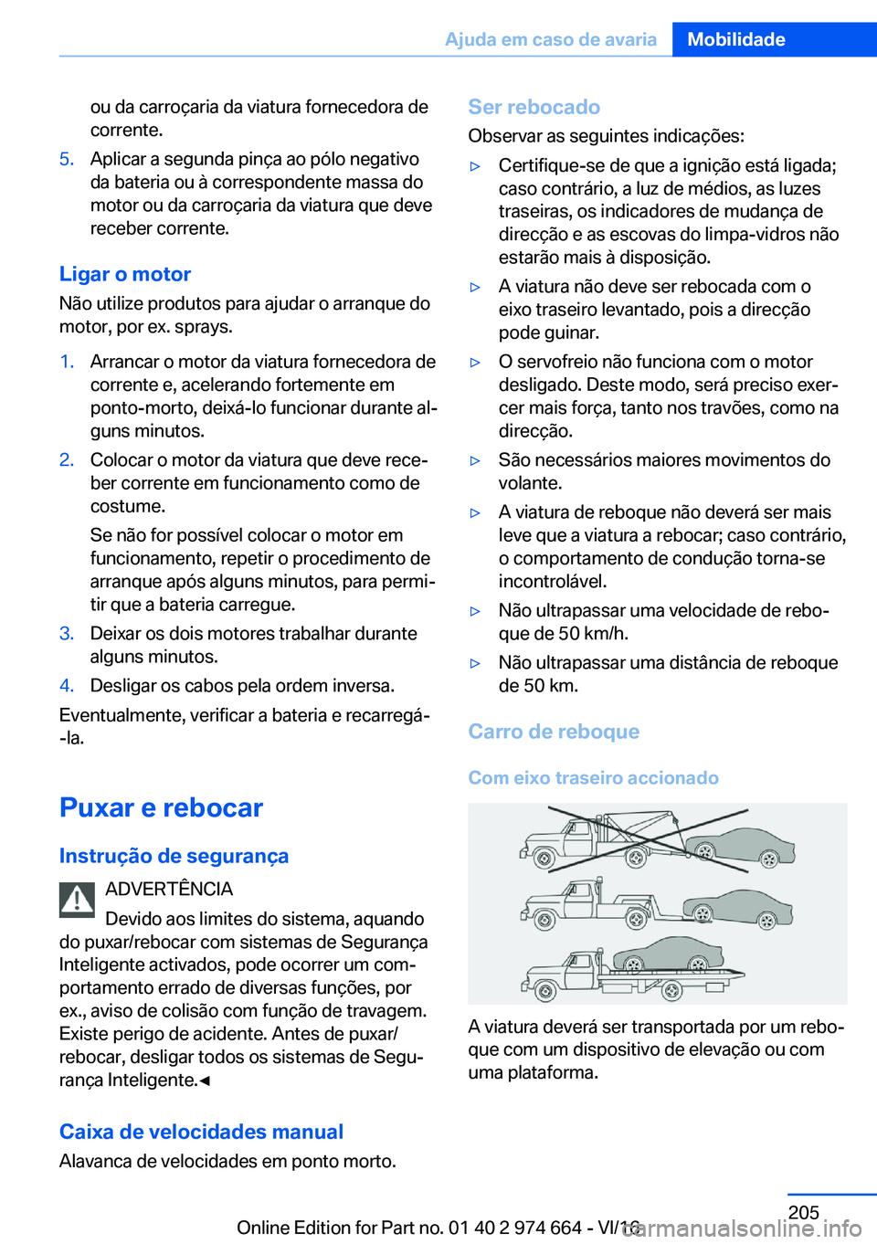 BMW M2 2017  Manual do condutor (in Portuguese) �o�u� �d�a� �c�a�r�r�o�