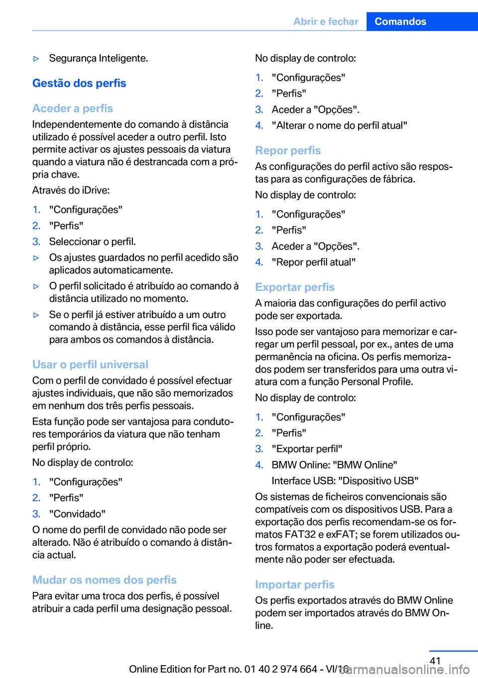 BMW M2 2017  Manual do condutor (in Portuguese) 'y�S�e�g�u�r�a�n�