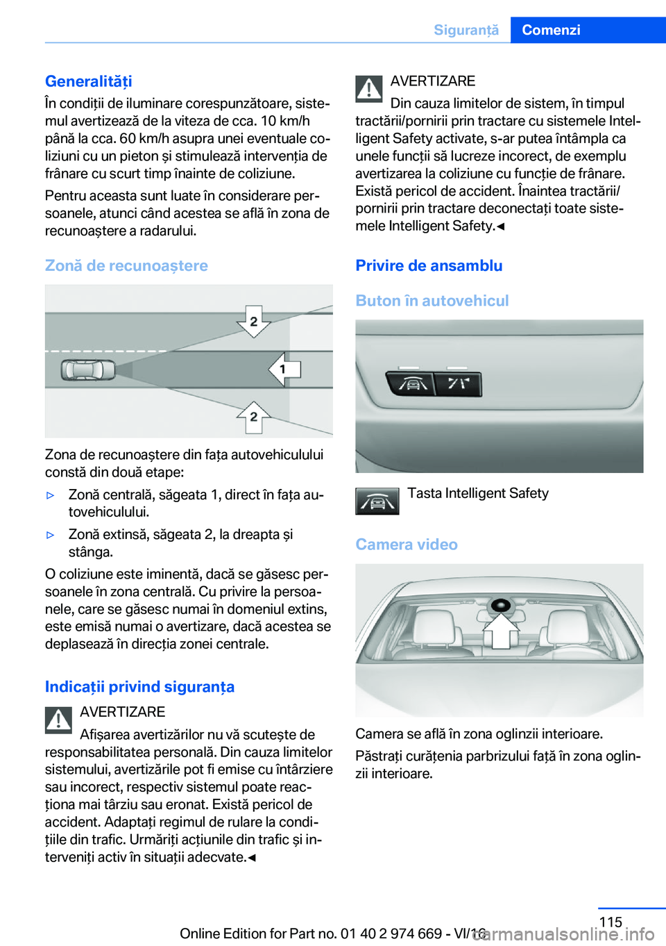 BMW M2 2017  Ghiduri De Utilizare (in Romanian) �G�e�n�e�r�a�l�i�t�