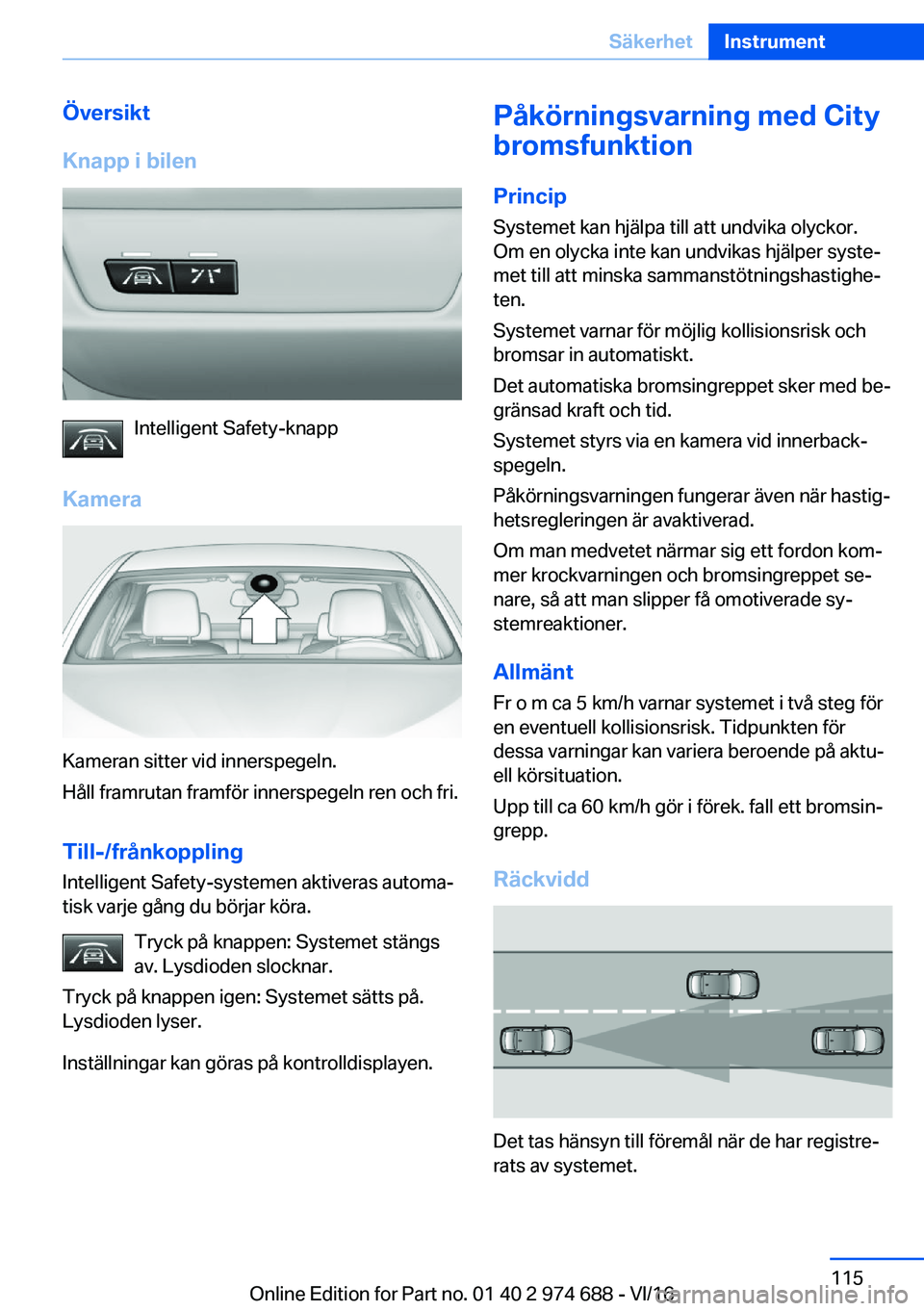 BMW M2 2017  InstruktionsbÖcker (in Swedish) �