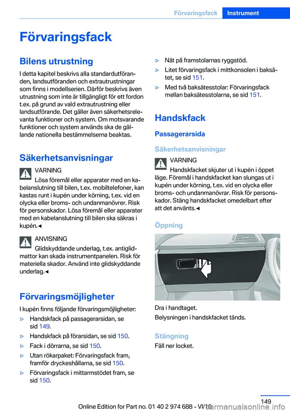 BMW M2 2017  InstruktionsbÖcker (in Swedish) �F�